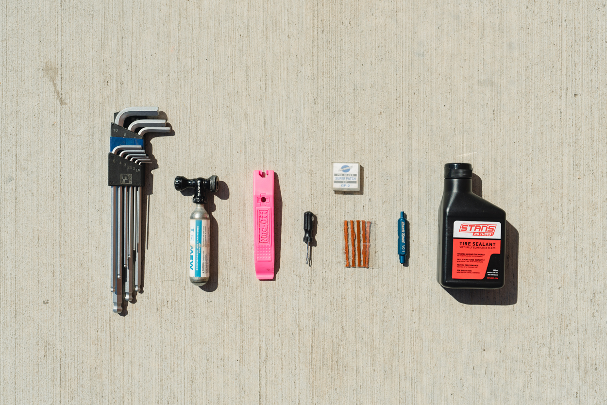 tubeless tire flat
