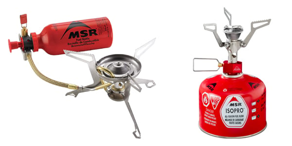 Liquid fuel vs canister backpacking stove
