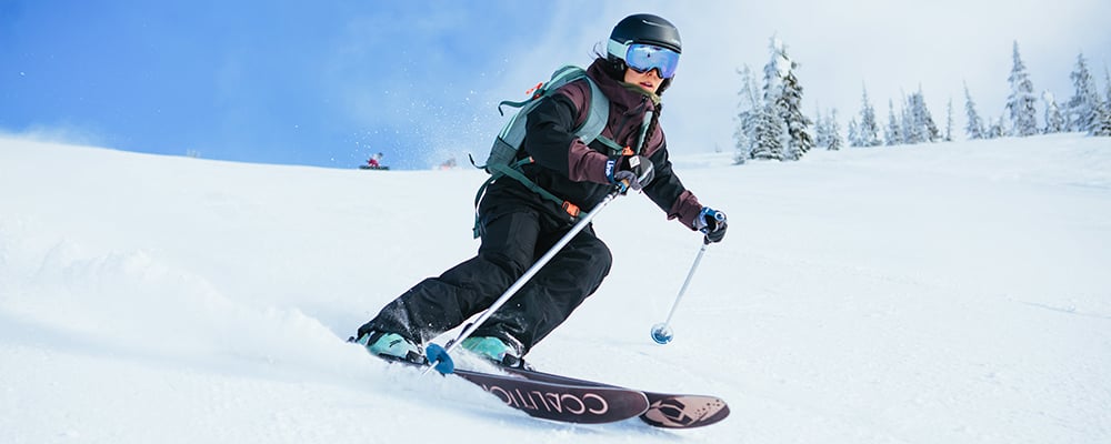 How to ski - ski technique for beginner skiers