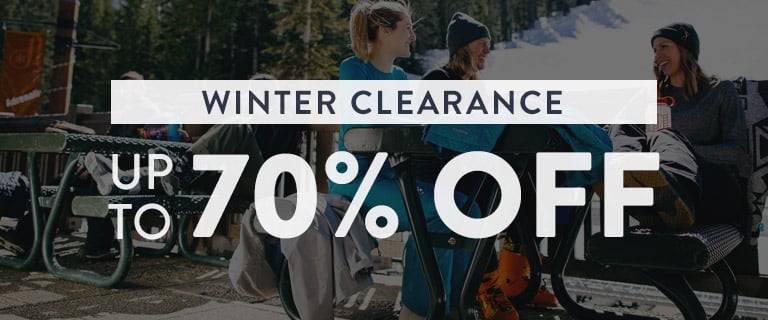 Winter Clearance Up To 70% Off.