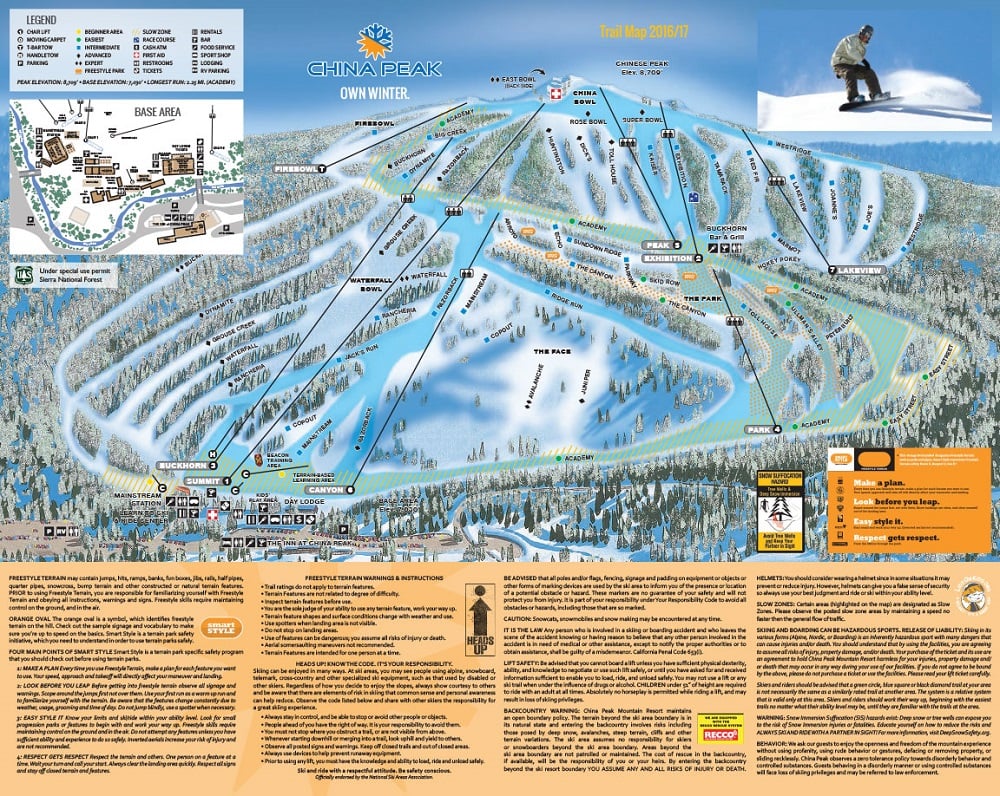 China Peak Ski and Snowboard Area