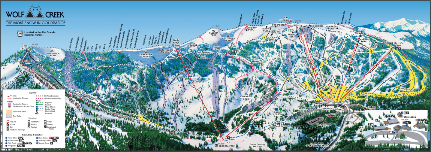 Wolf Creek Ski and Snowboard Area