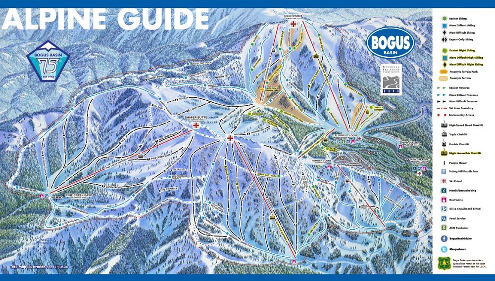 Bogus Basin Ski and Snowboard Area