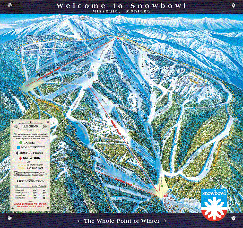 Montana Snowbowl Ski and Snowboard Area