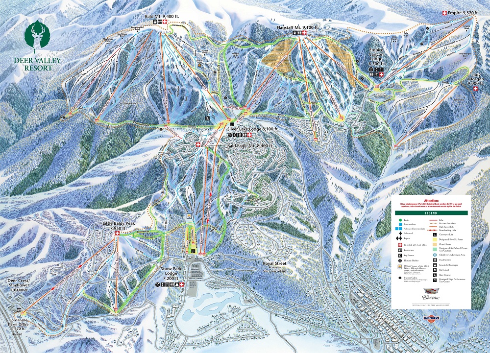 Deer Valley Skiing & Snowboarding Resort Guide evo