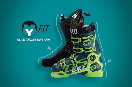 ski boots DALBELLO PANTERRA 100 , SKI/WALK, TRUFIT, CUSTOM FIT, FLEX  booster, micro, macro, canting ( like NEW ) 