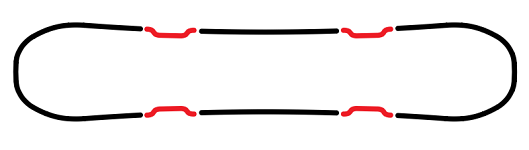 2023 Yes. Basic Men's Snowboard Shape Profile