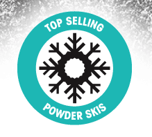 Top Selling Powder Skis