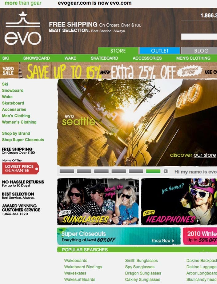 We become evo.com
