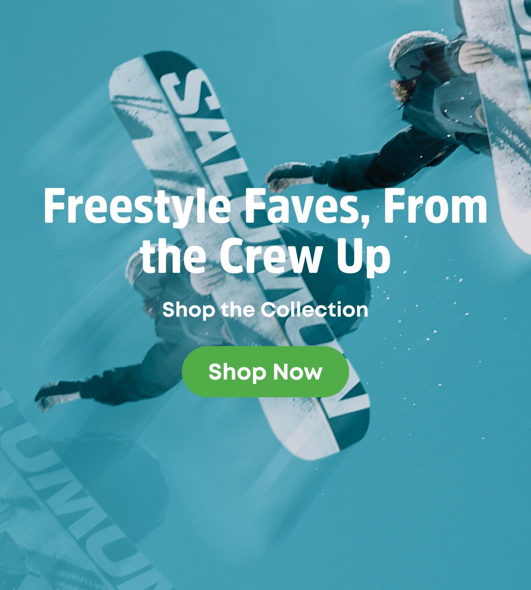 Freestyle Faves from the Crew Up. Shop the Collection