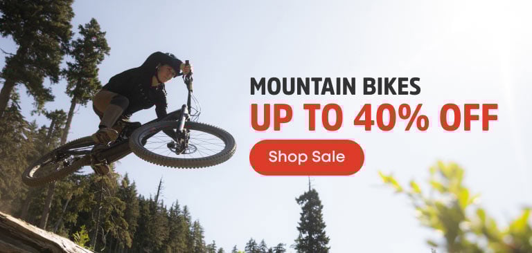 Mountain Bikes Up to 40% Off