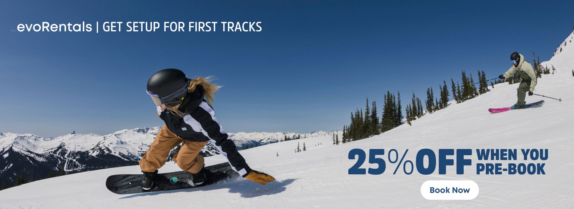 evo Rentals. 25% off when you book online