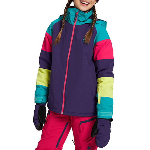 Burton Youth Girls' Hart 2L Insulated Snow Jacket - Waterproof Ski Jacket With Room-to-Grow Sleeves