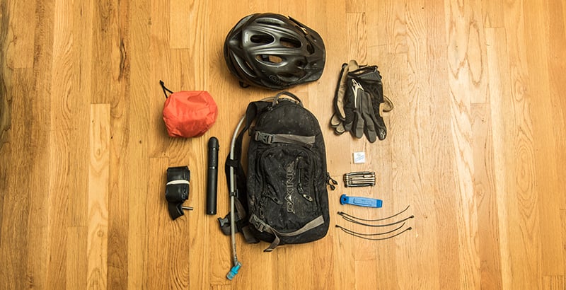 what to bring mountain biking