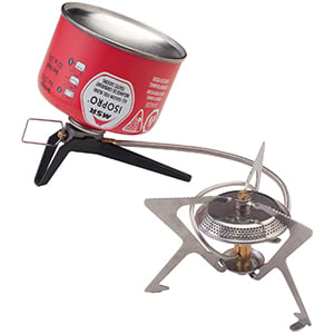 integrated canister stove