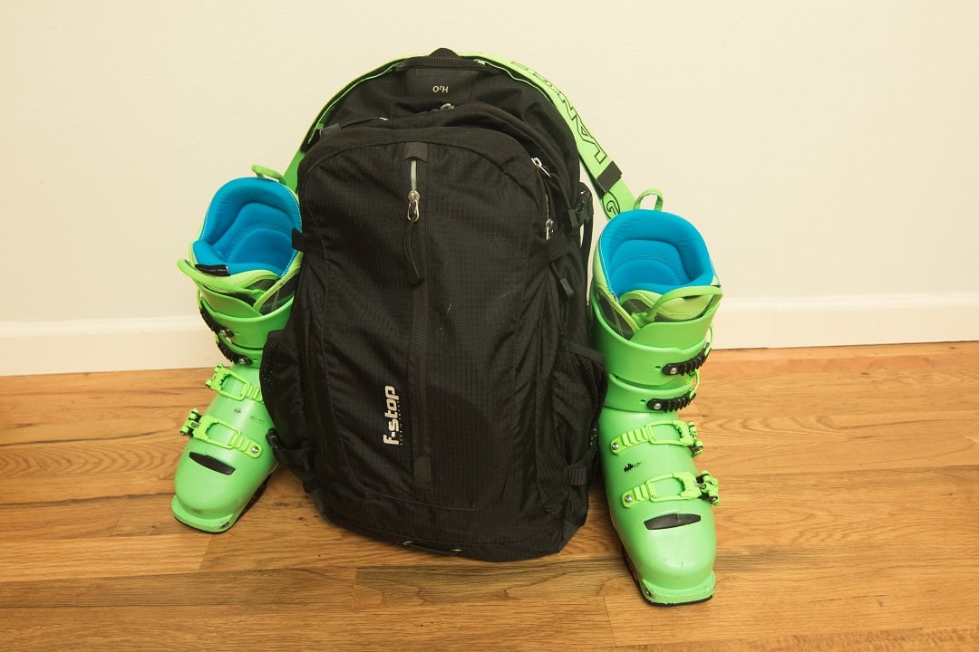 double ski boot bag