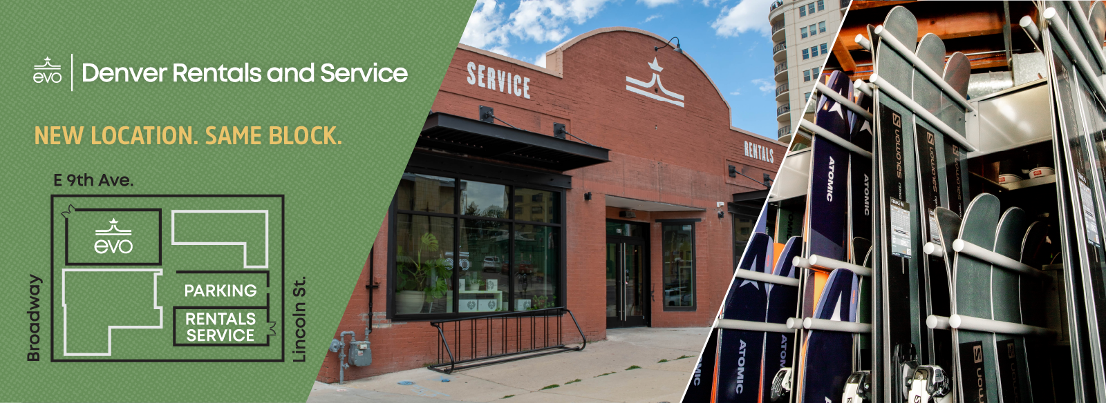 Denver Ski & Snowboard Rentals evo