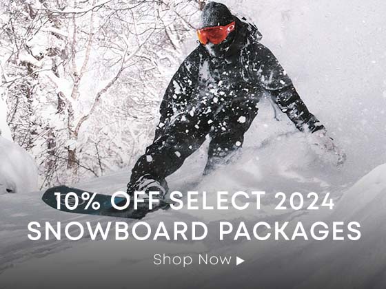 10% Off Snowboard Packages. Shop Now.