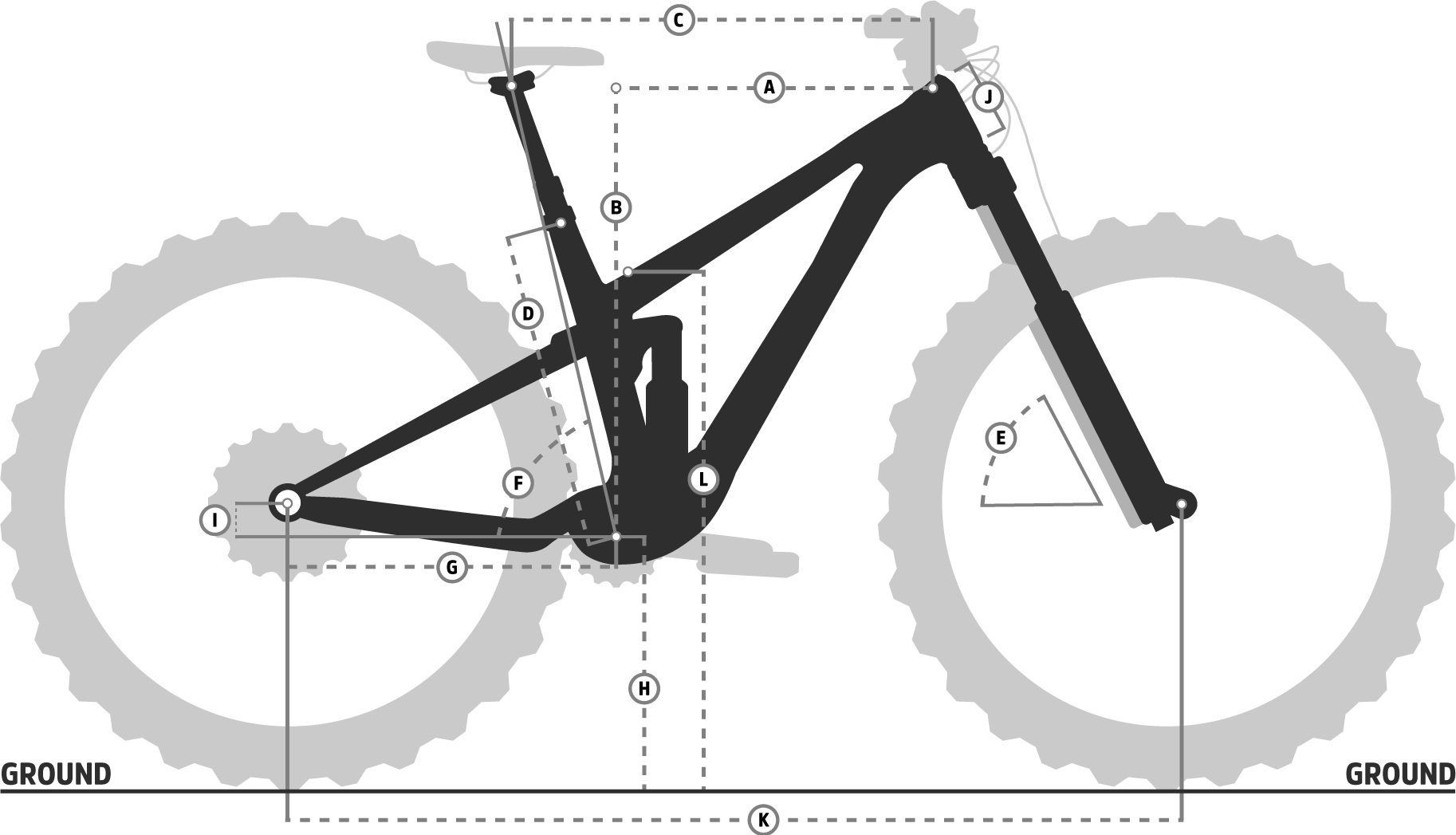 bike geometry diagram