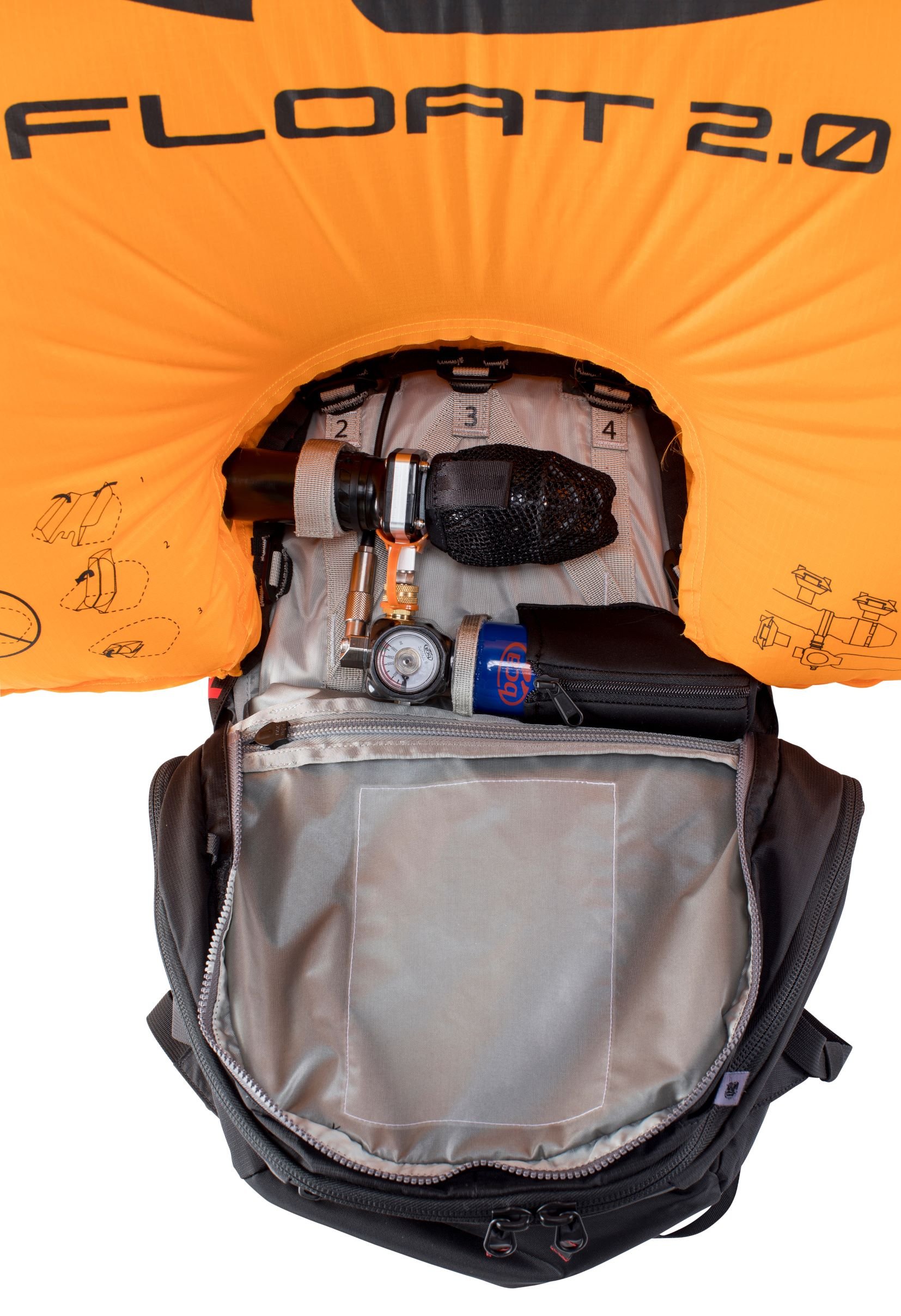 snowboard avalanche backpack