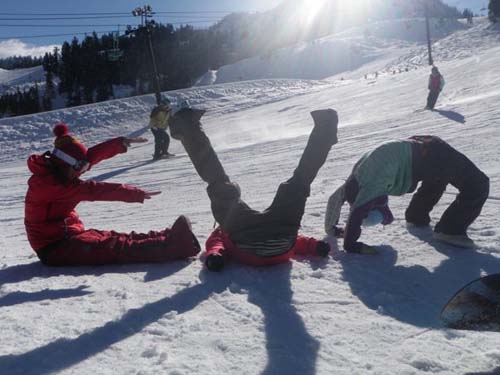 evo - fun in the snow