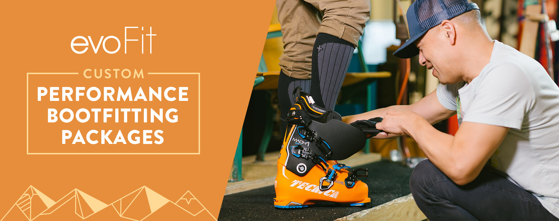 evoFit Custom Ski Boot Fitting Packages evo