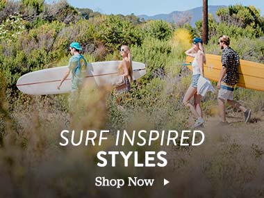 Surf Inspired Styles. Shop Now