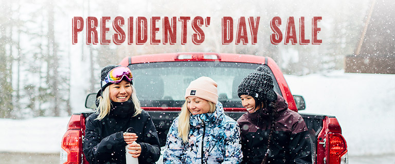 Presidents Day Sale.