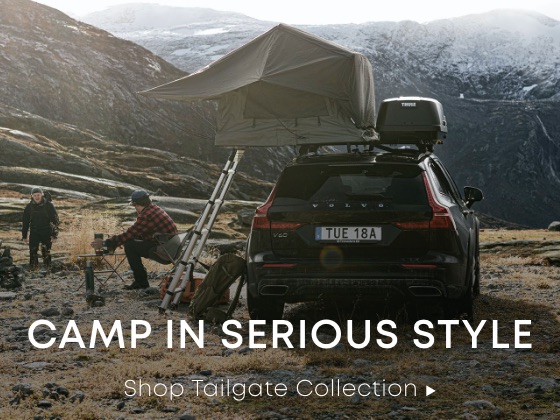 Camp in Serious Style. Shop Tailgate Collection.
