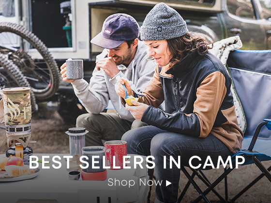 Best Selling Camp Gear. Shop Now.