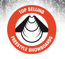 Top Selling Freestyle Snowboards