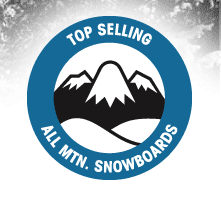 Top Selling All Mountain Snowboards