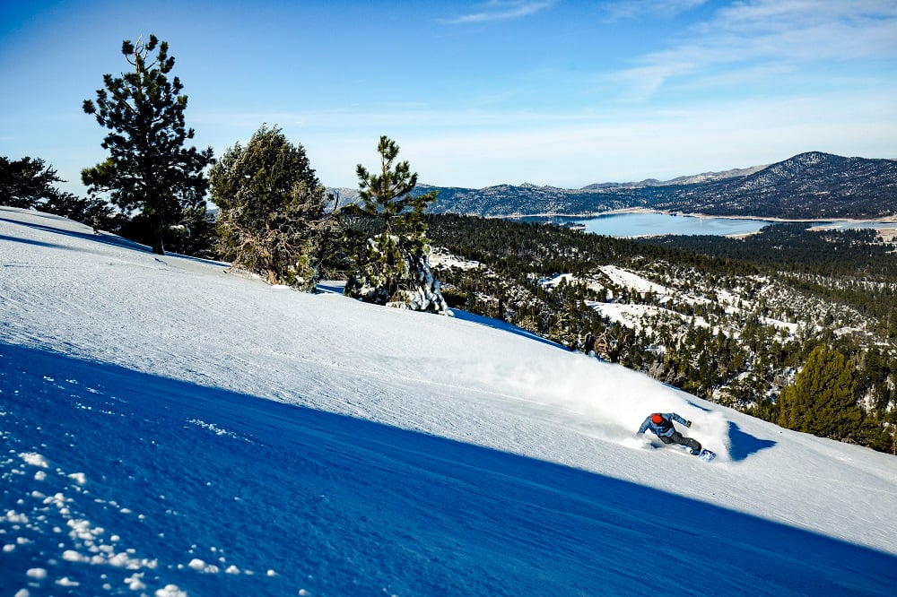 Snowmaking at Big Bear Mountain Resort