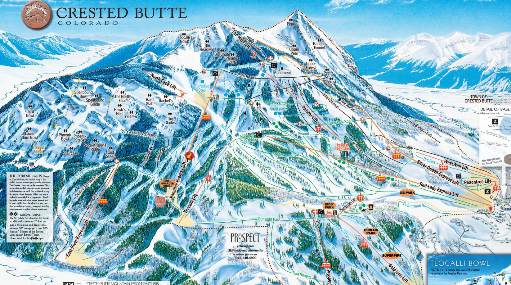 Crested Butte Trail Map