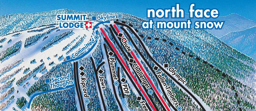 Mount Snow Trail Map