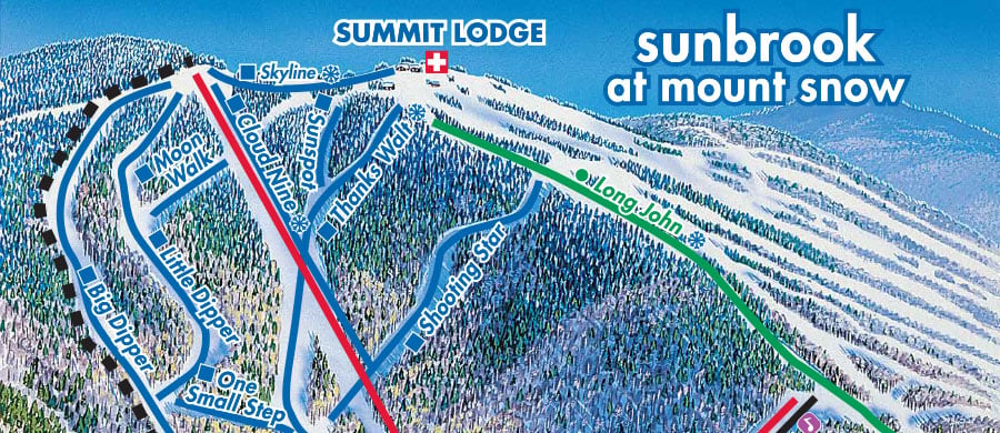 Mount Snow Trail Map