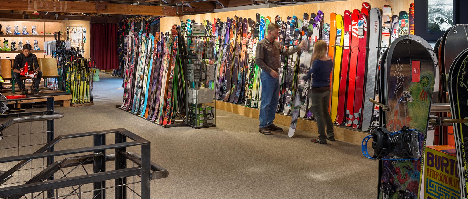 Ski. Snowboard. Wake. Lifestyle. evo