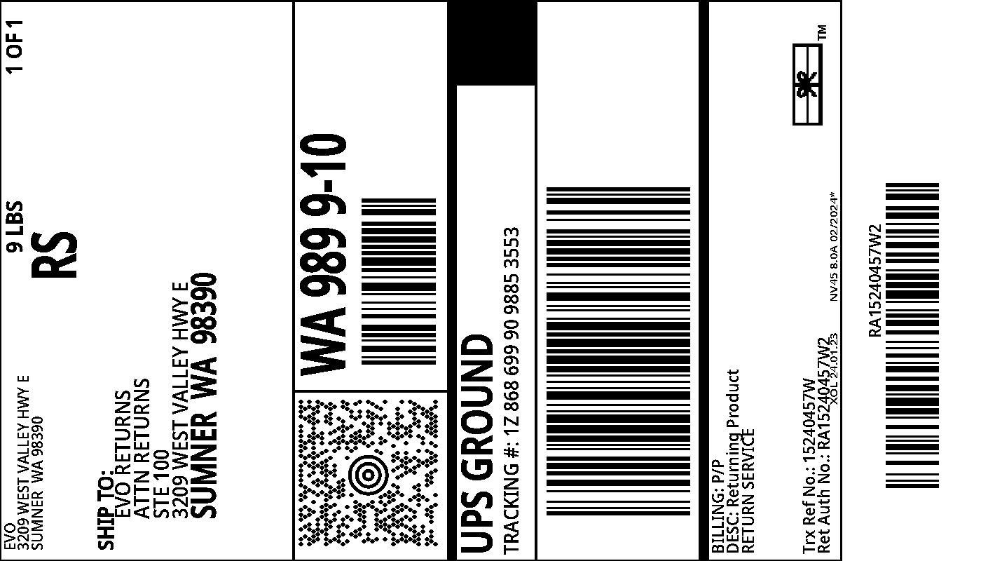 UPS Shipping Label